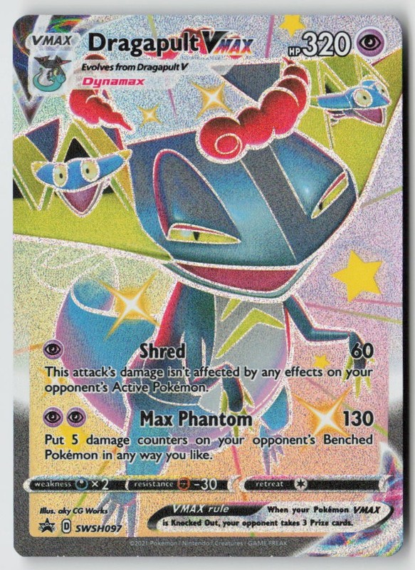 Dragapult VMAX SWSH097 - SWSH: Sword & Shield Promo Cards Holo - PTCG