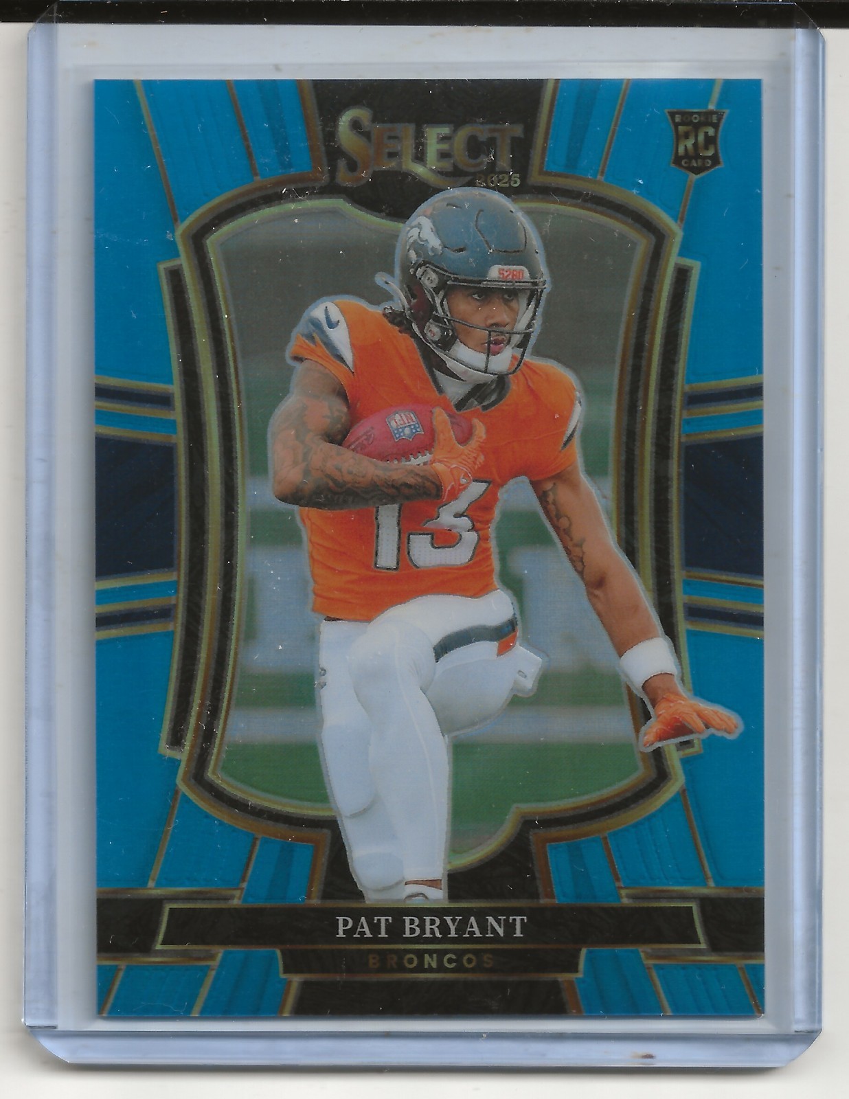 2025 Select Pat Bryant RC Blue Prizm # 73/99