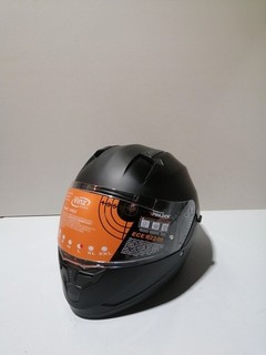 Motorradhelm VINZ Kennet Integralhelm mit Sonnenblende | Motorrad Helm L