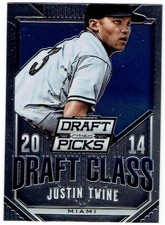 Justin Twine 2014 Panini Prizm Perennial Draft Picks Draft Class #41 6 Card Lot