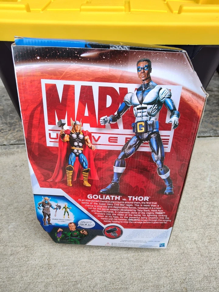 Universo Marvel Goliat vs Thor exclusivo de Wal-Mart nuevo HSH #2 Foto 2 de 2