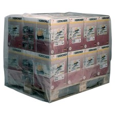 Schrumpfhaube f?r Paletten L1250xB850xH1500mm 125 ?m transparent PE Verpackung