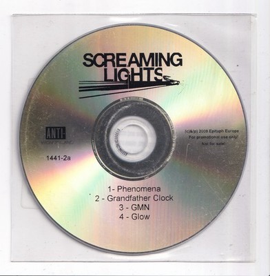 (LR442) Screaming Lights, Phenomena - 2009 DJ CD