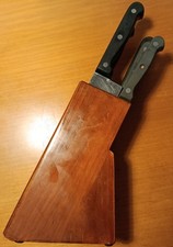 Ceppo Porta coltelli con 5 coltelli