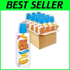 12-Pack American Cheese Snack - 8oz Cans - Whey & Milk Blend