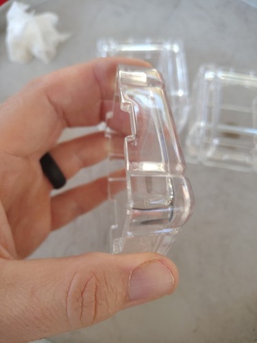 (3) RCR - Royal Crystal Berg 24 % Bleikristall 2,75" Quadratisch Schmuck Schale 3er Set - Bild 10 von 18