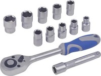 "LUX-TOOLS SteckschlüSsel-Set 12,5 Mm (1/2\") – 12-Teilig, Chrom-Vanadium-Stahl"