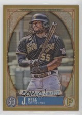 2021 Topps Gypsy Queen Box Topper Chrome Gold Refractor 17/50 Josh Bell #249 sh7
