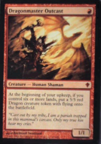 Dragonmaster Outcast - Worldwake: #81, Magic: The Gathering Nm C344