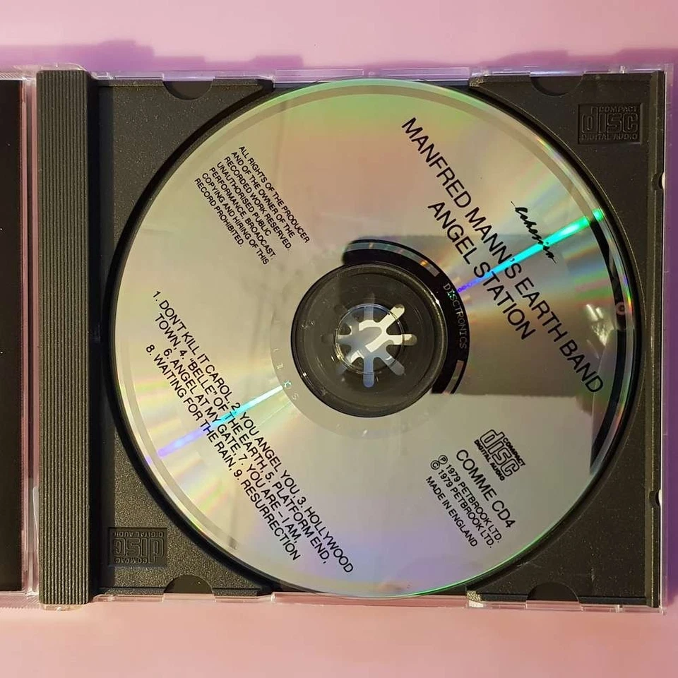 MANFRED MANN'S EARTH BAND angel station DISCTRONICS ENGLAND EX/EX (Album CD) - Bild 3 von 4