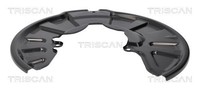 Triscan Spritzblech, Bremsscheibe 8125 23121 FüR Smart