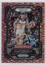 2024 Prizm Monopoly WNBA Millionaire Red Shimmer Nancy Lieberman-Cline HOF 1f7d