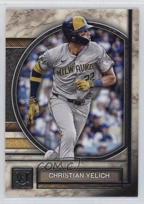 2025 Topps Museum Collection Christian Yelich #68 1k4e