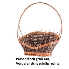 Präsentkorb groß XXL Präsentkorb Dekokorb, Henkelkorb, Geschenkkorb
