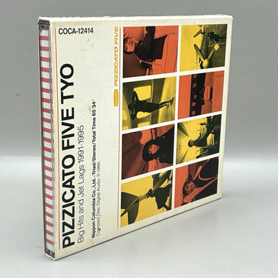 Pizzicato Five TYO Big Hits & Jetlags 1991-1995 CD Japan Import