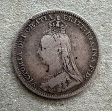 Great Britain, 3 Pence, 1890, KM#758