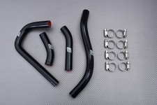 Kit de Tuyaux / Durite de Radiateur d'eau Noir Pour KTM 525 XC ATV 2008 - 2012
