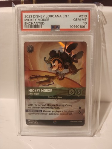 Mickey Mouse - Artful Rogue graded PSA 10 for sale on eBay