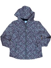 NEW CHICO  S Zenergy Light Jacket Windbreaker Animal Print sz 1