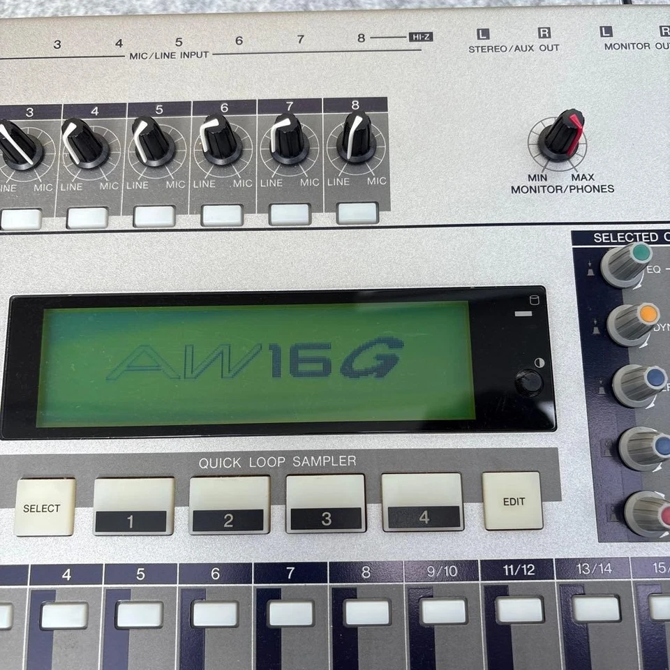 Yamaha AW16G MTR 16-Track Multitrack Recorder  - Image 2 of 4
