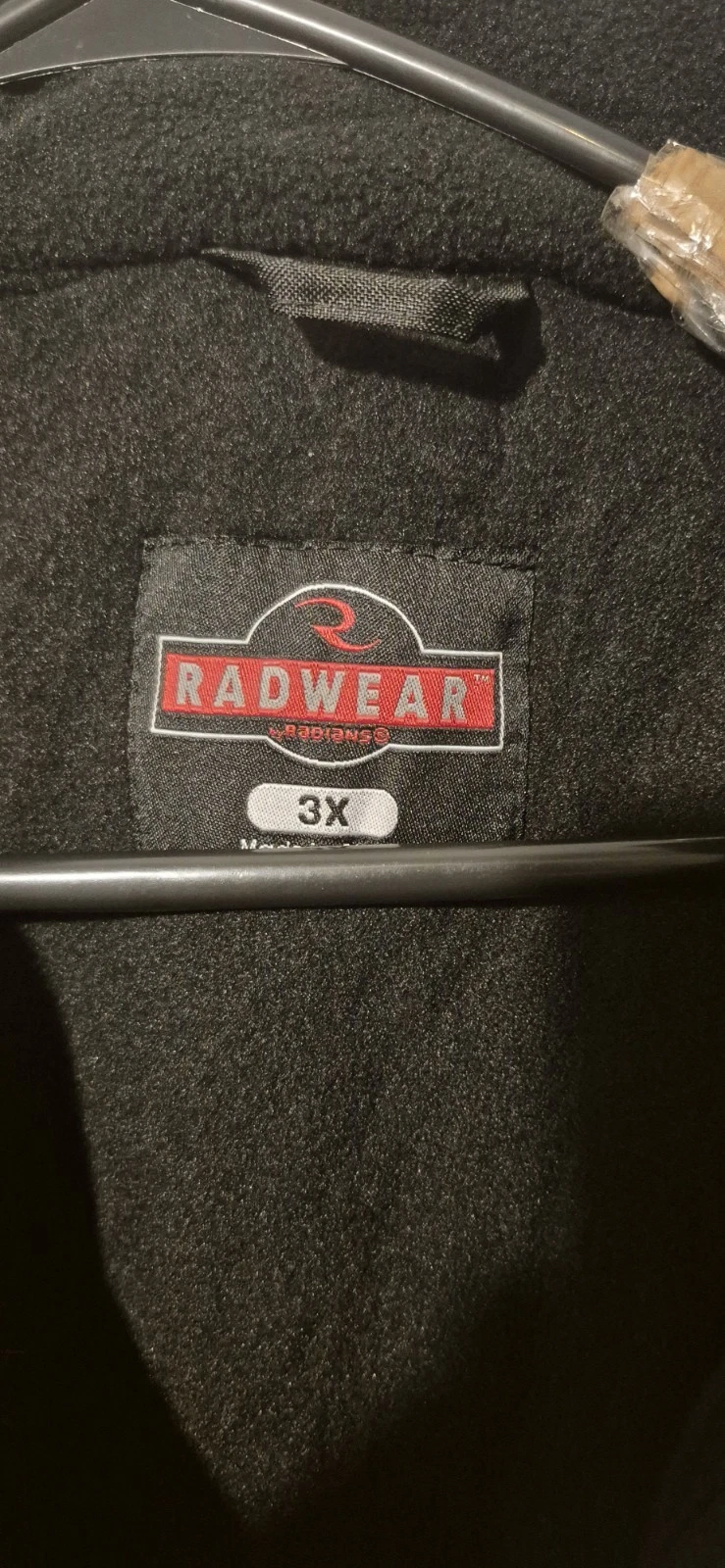 RADWEAR THREE-IN ONE DELUXE BOMBER JACKET W REMOVABLE FLEECE Liner 3xl brand new - product detail image 12