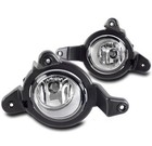 For 18-19 Toyota C-Hr Chr Bumper Driving Fog Lights Lamps Kit Chrome Left+Right