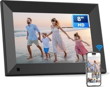 Arktronic 8 Inch Smart WiFi Digital Picture Frame 16GB, Digital HD IPS Screen