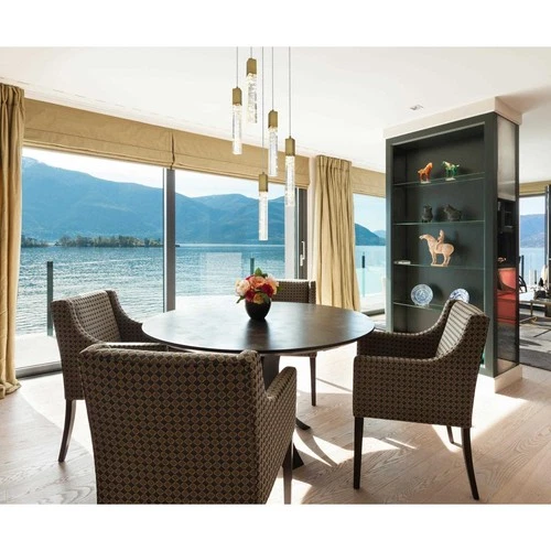 Elegant Lighting 2088D16SG Aurora Pendant Satin Gold - Picture 2 of 9