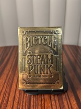Bicycle Steampunk Gold Collectible Playing Cards