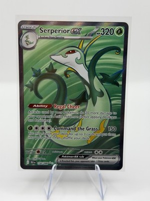 Serperior ex 156/086 Sv: Black Bolt Holo
