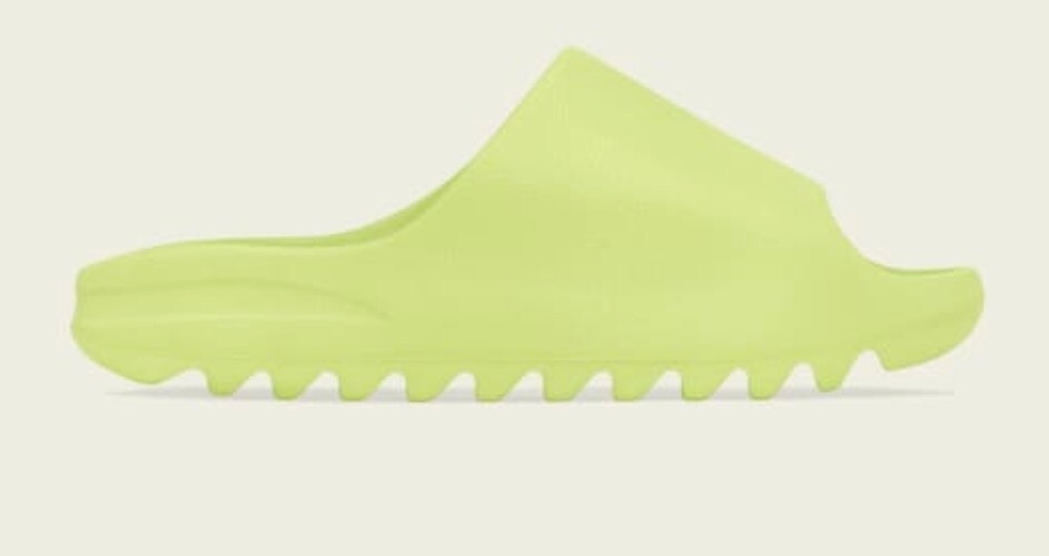 Adidas Yeezy Slide Glow Green - HQ 6447 - Men's 10 | eBay