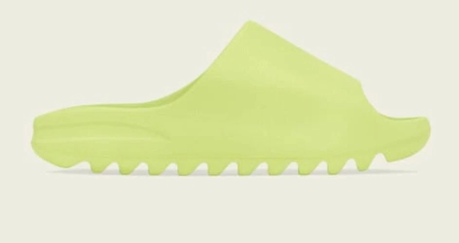 Adidas Yeezy Slide Glow Green HQ 6447 Uomo 10
