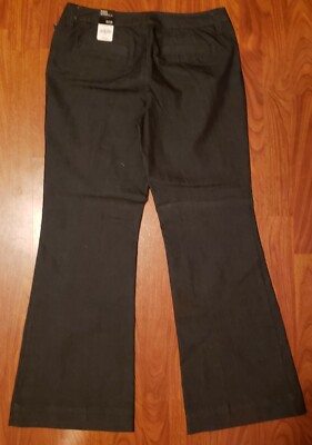 Trouser Pants a.n.a brand JcPenney new denim dress pants eased thru hip thigh R1 | eBay Trouser Pants a.n.a brand JcPenney new denim dress pants eased thru hip thigh R1 | eBay