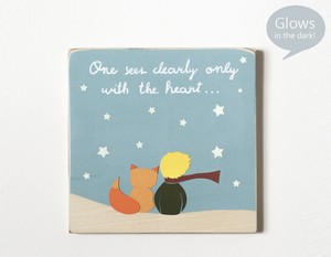 The Little Prince Art On Wood That Glows In The Dark Handmade