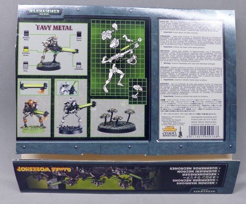 LEERKARTON, LEERKARTON, 40k, Necron, Eavy Art, Adrian Smith, Warrior Warrier - Bild 2 von 2