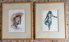 Renato Guttuso 2 Stampe In Cornice