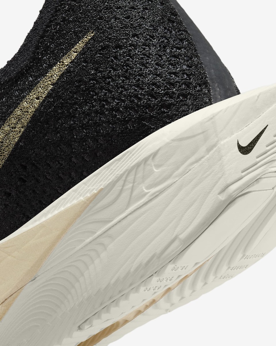 Size 7.5 - Nike ZoomX VaporFly Next% 3 Black Metallic Gold
