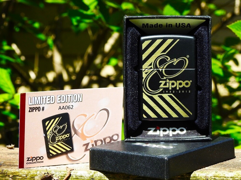 Zippo Lighter - 80th Anniversary - European Release Zippo Lighter - 80th Anniversary - European Release