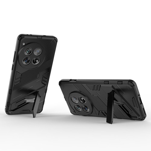 For OnePlus 12, Luxury Shockproof Hybrid Armor KickStand Hard Dual Case Cover - Picture 4 of 24