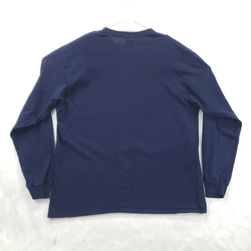 Camisa Pullover Junk Food FC Dallas Hombre XL Azul Manga Larga Rendimiento Cuello Redondo Foto 2 de 4