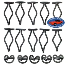Ford Lincoln Mercury Body Belt Vinyl Top Moulding Molding Trim Clips Clip 15pc H
