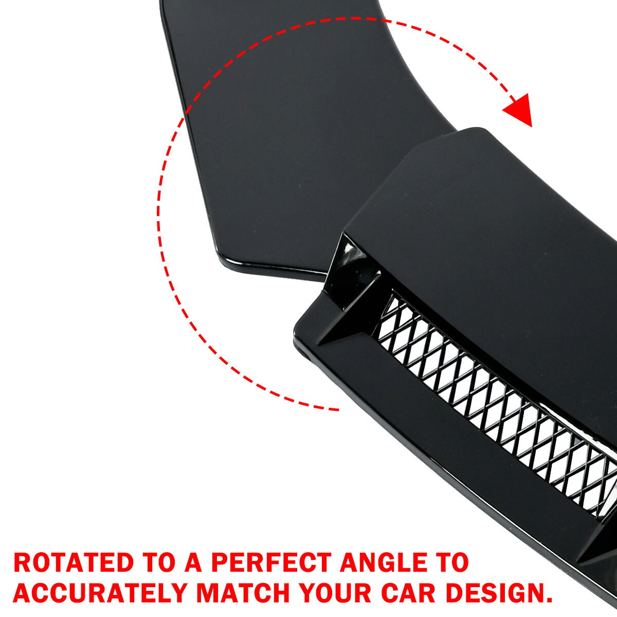 For Ford For Mustang 2010-2014 Front Bumper Lip Spoiler Splitter Diffuser US