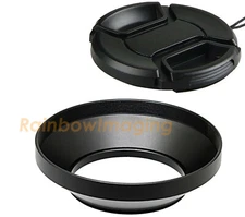 49mm Metal Wide Angle Lens Hood for Canon Nikon Sony Pentax Olympus Lens