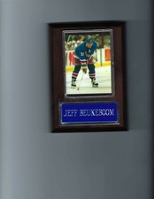 JEFF BEUKEBOOM PLAQUE NEW YORK RANGERS NY HOCKEY NHL