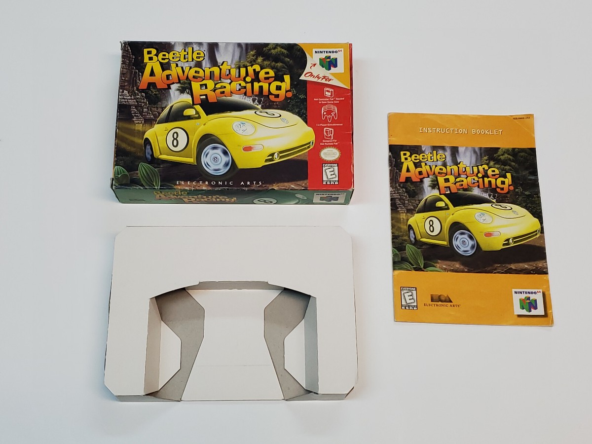 Beetle Adventure Racing N64 Original Nintendo 64 Box & Manual Only