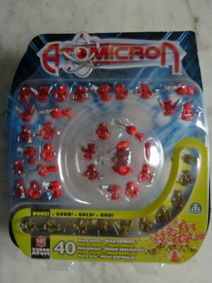 XXXX Atomicron , Xenon Atom , Gold , 40 Mirco Heros  , NEU