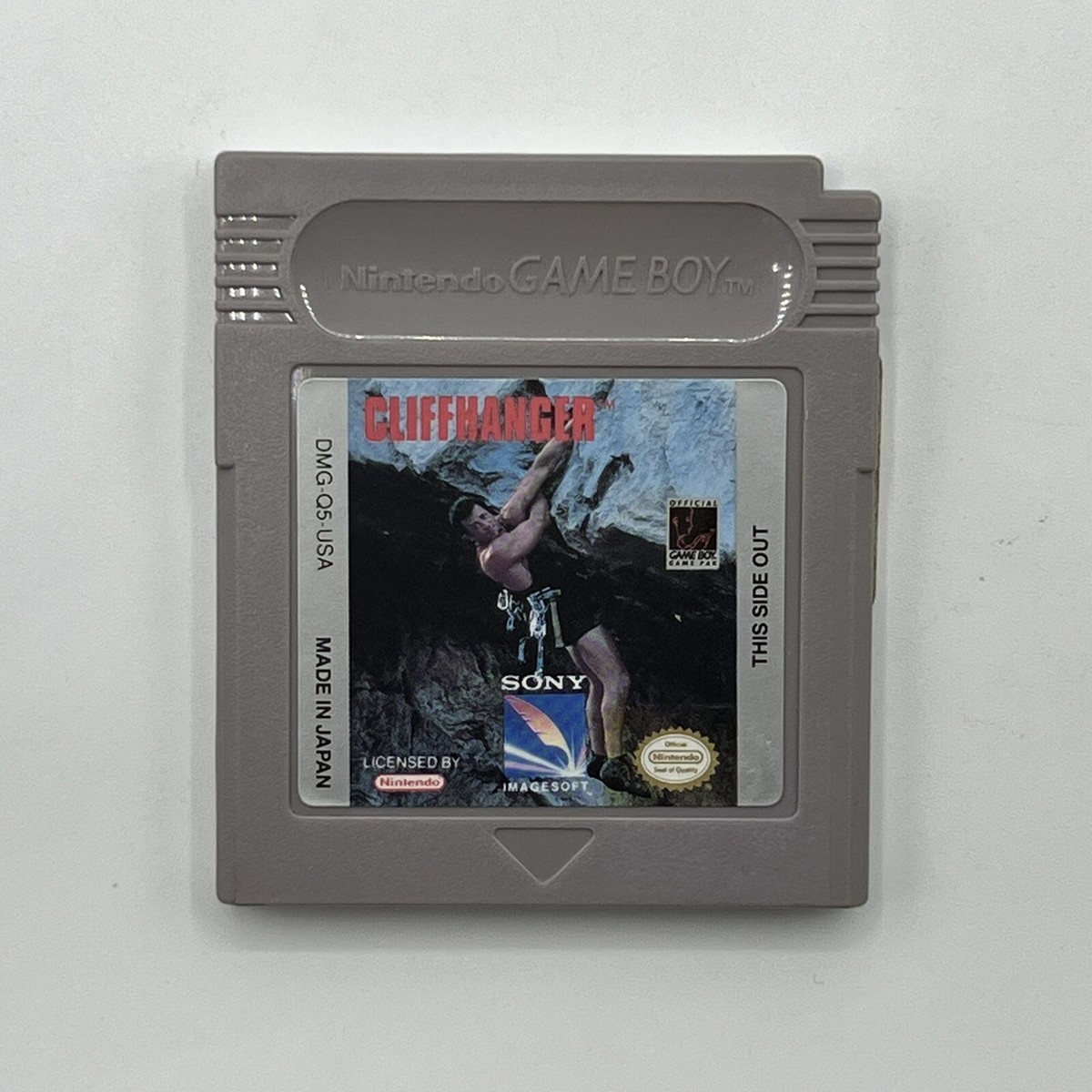 Nintendo Game Boy Cliffhanger Official Tested & Working Sony
