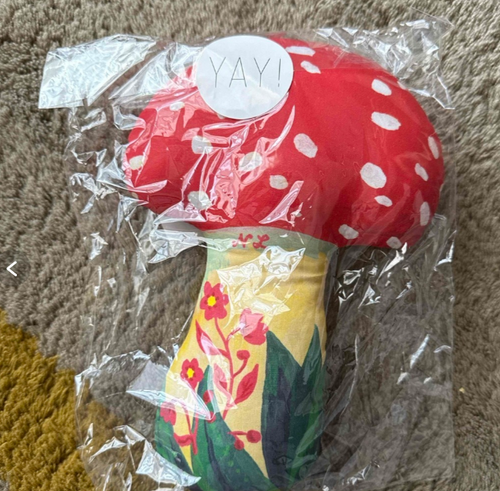 Nathalie Lete Plush Doll Mushroom interior doll new - Picture 2 of 2
