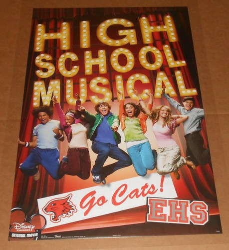 Highschool Musical Go Cats! Poster 34x22