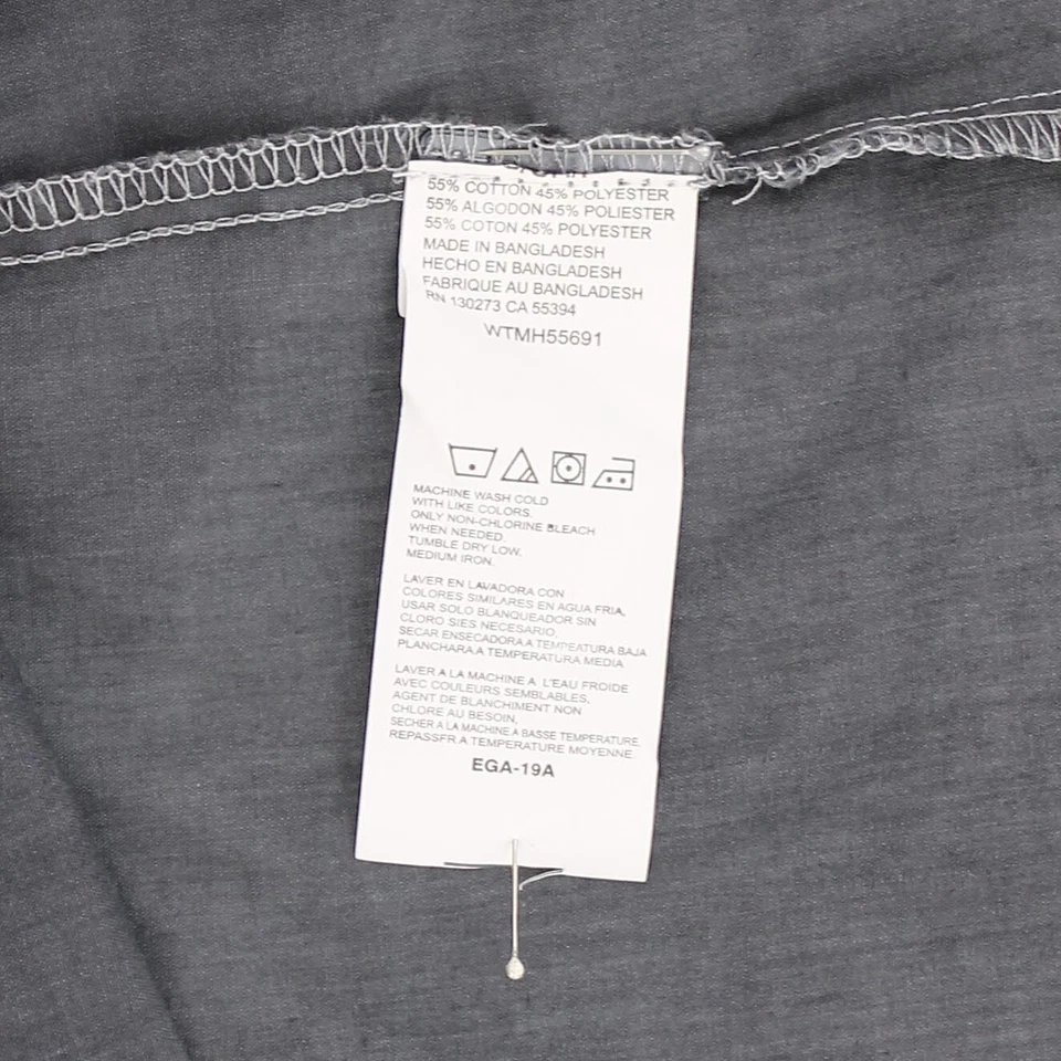 Camisa Western Para Hombre Wrangler Perla Botón a Presión Manga Larga Bolsillos Frontales con Botones Foto 4 de 4